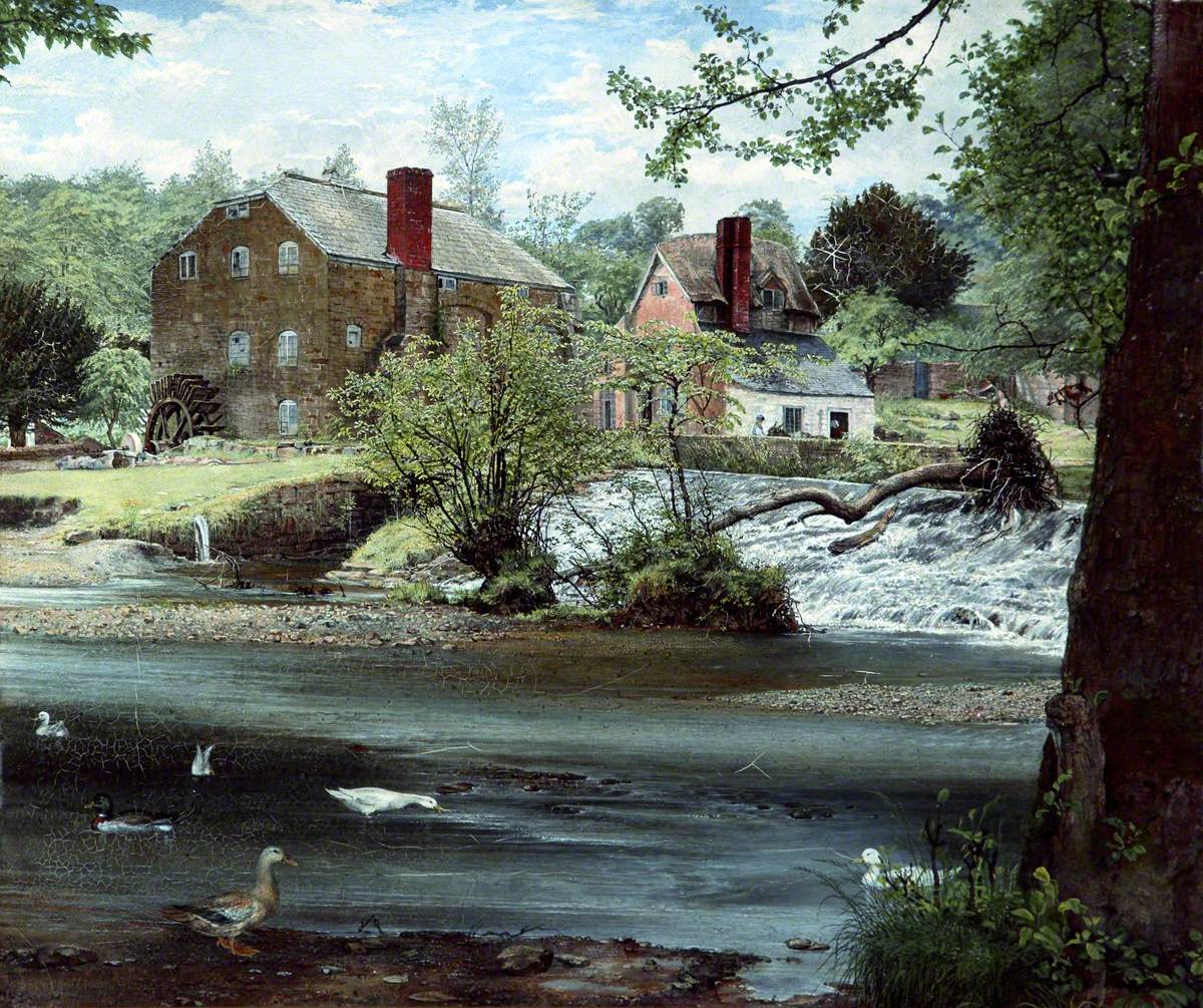 Mill on the Alyn, Denbighshire