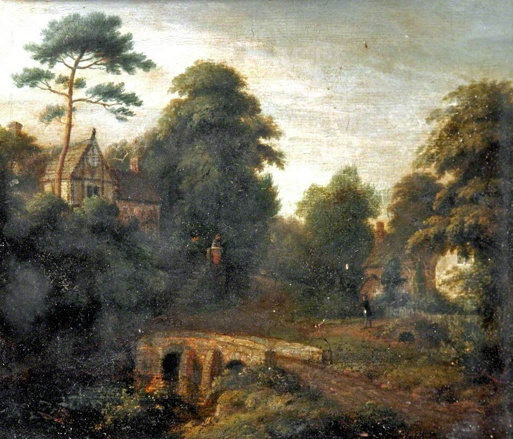 Landscape with a Bridge and Cottages | Art UK
