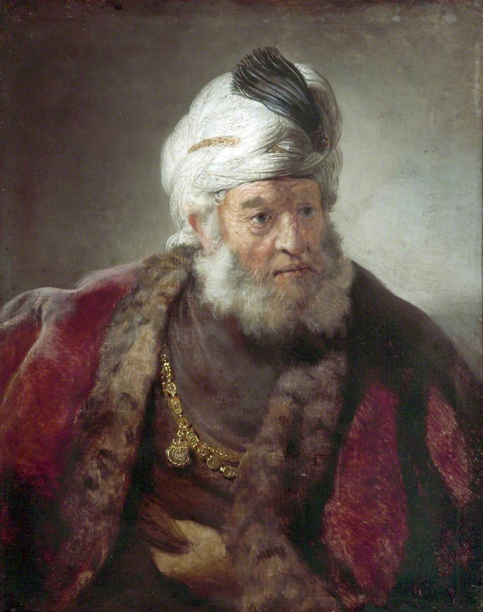 Portrait of a Man in Oriental Dress