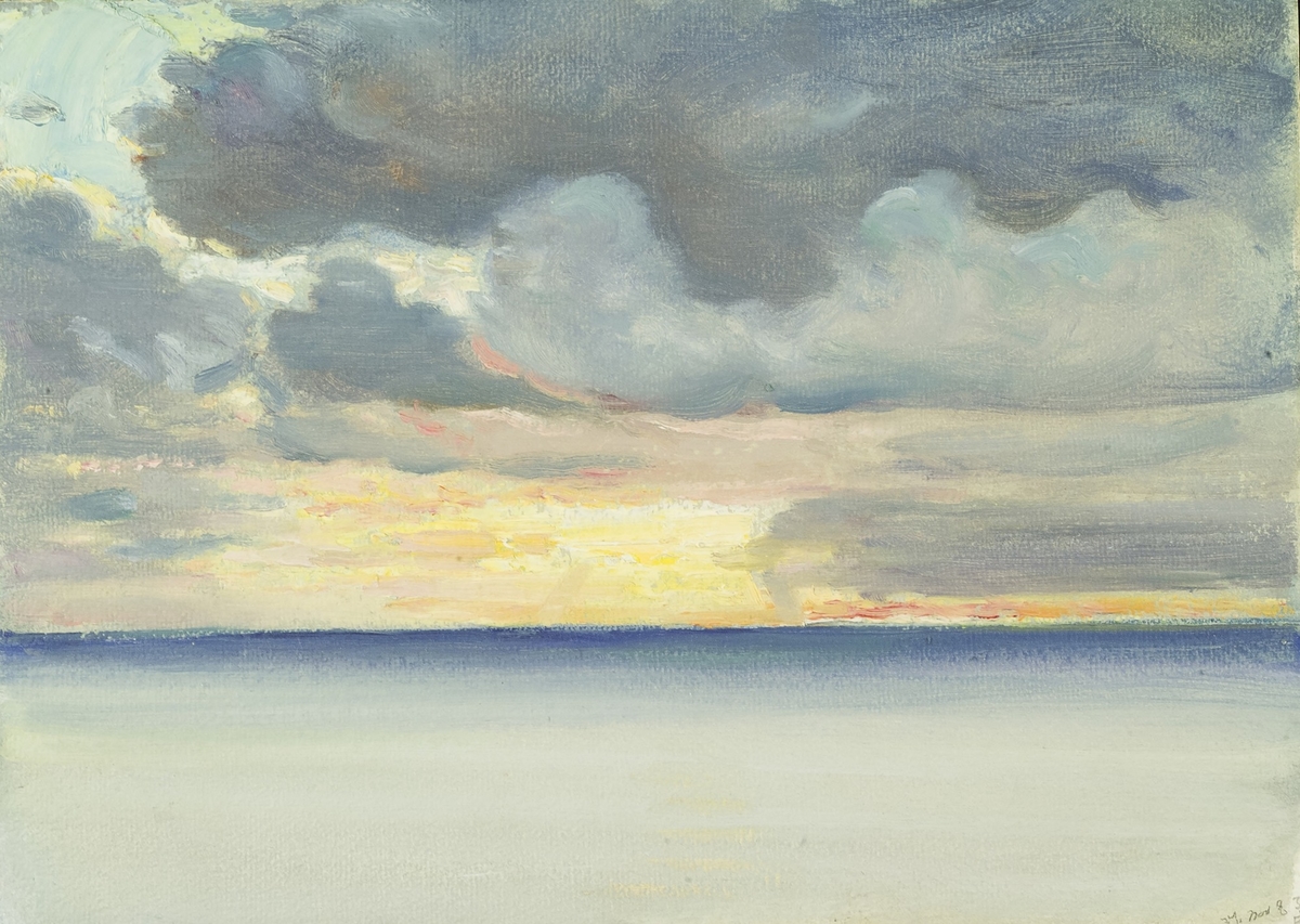 Seascape from the 'Castilian'