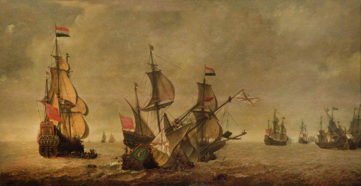 The Battle of The Downs, 21 October 1639