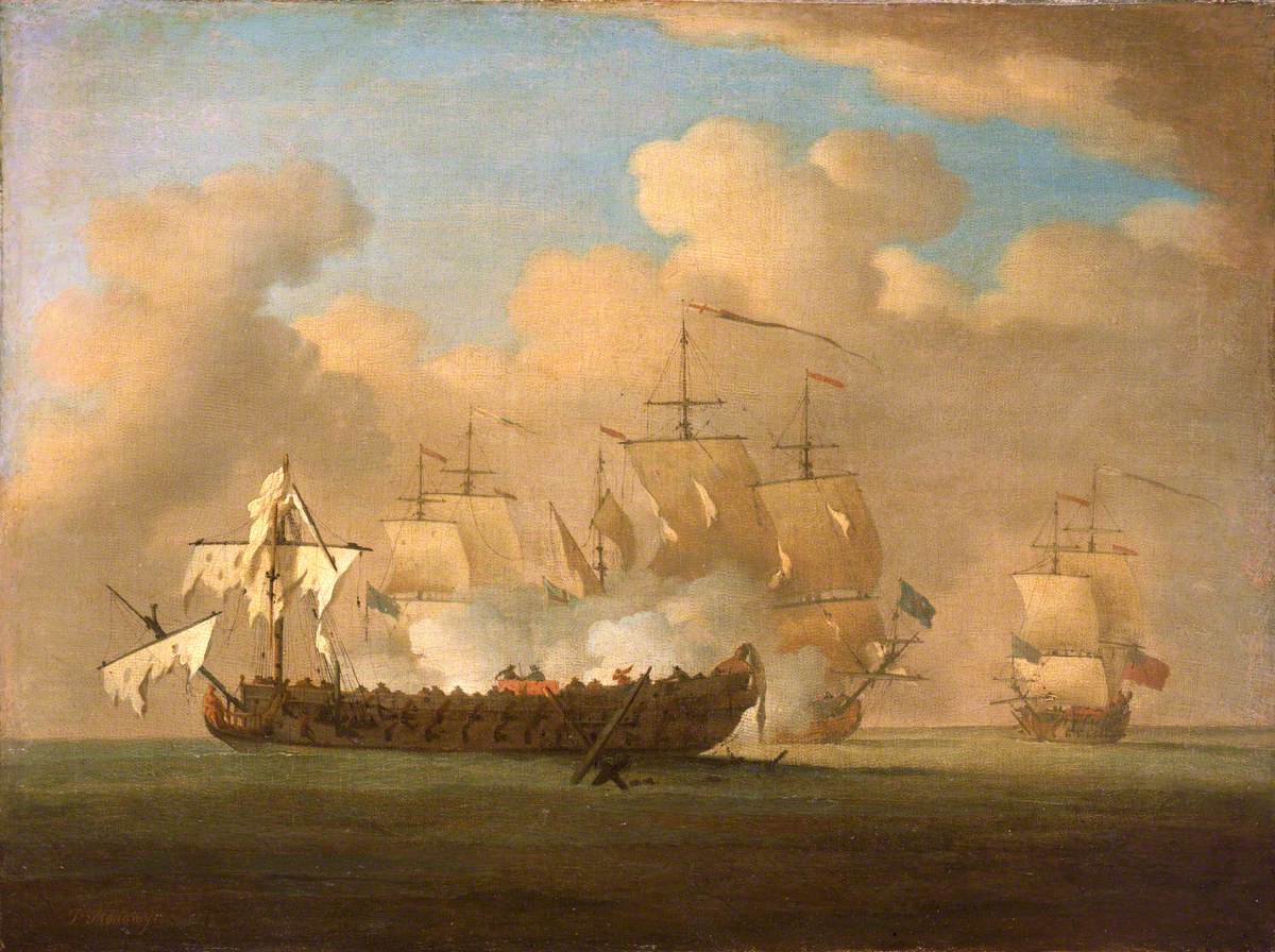 The Capture of the 'Princesa', 8 April 1740