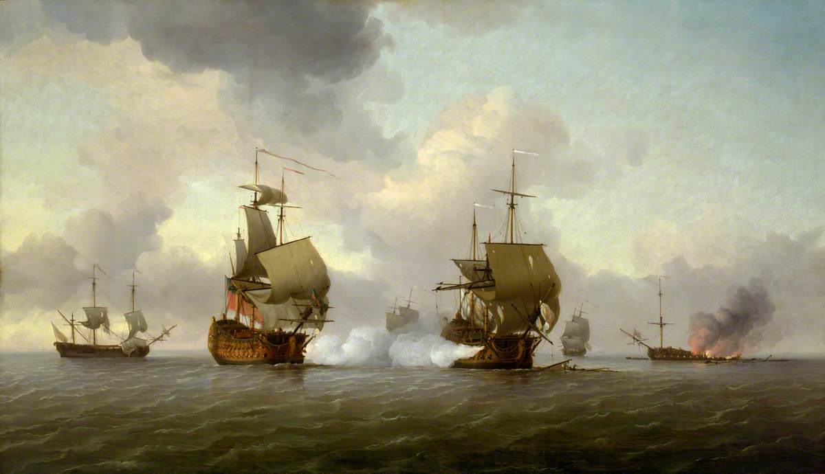 The Capture of the 'Glorioso', 8 October 1747