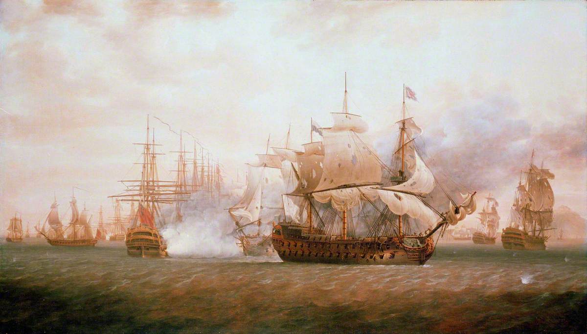 The Battle of Frigate Bay, 26 January 1782