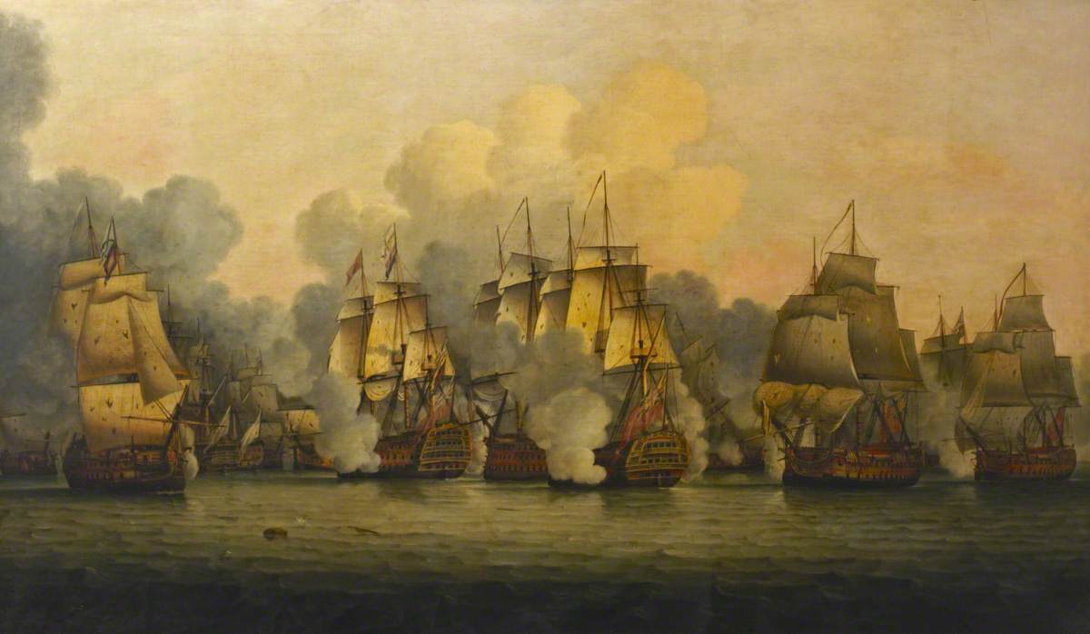 The Battle of The Saints, 12 April 1782