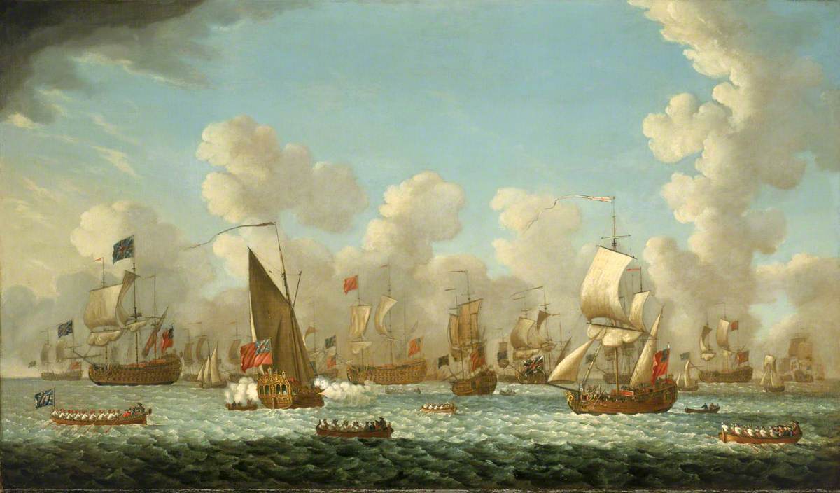 Naval Review at Spithead, 1767