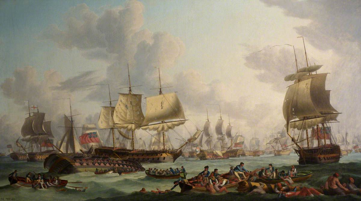 The Battle of the First of June, 1794