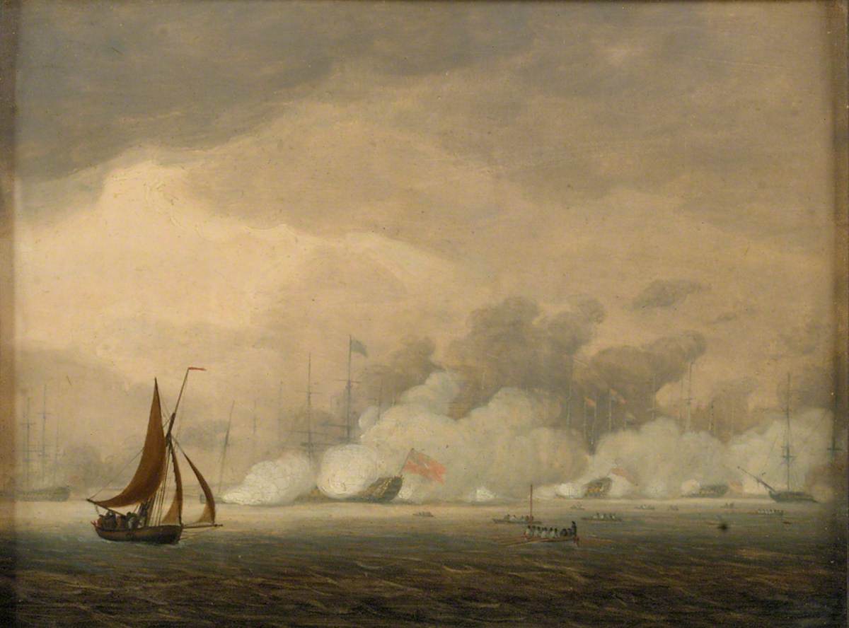 Royal Visit to the Fleet at Spithead, 26 June 1794