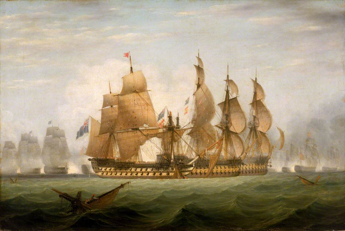 The Battle of Cape St Vincent, 14 February 1797