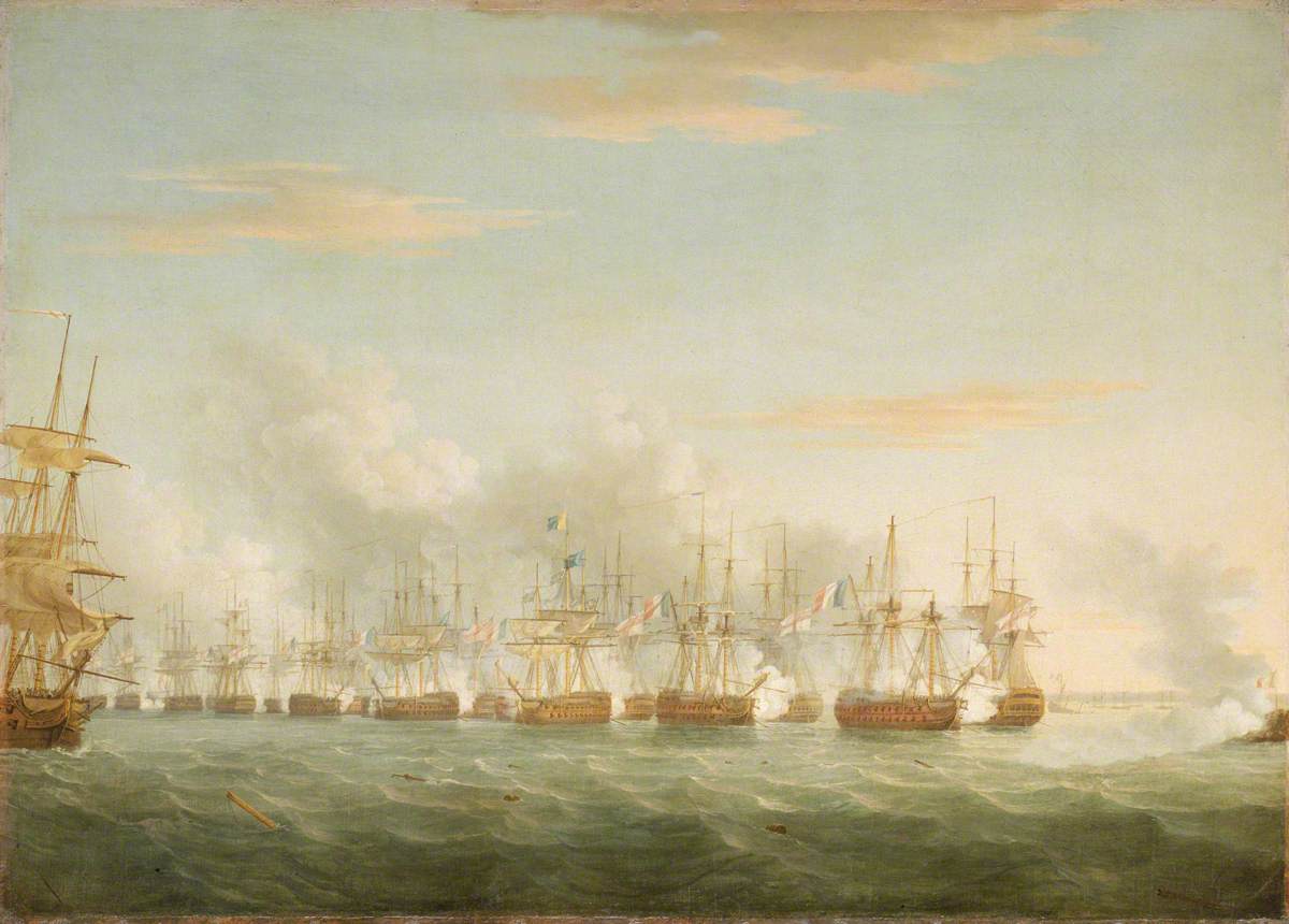 The Battle of the Nile, 1 August 1798