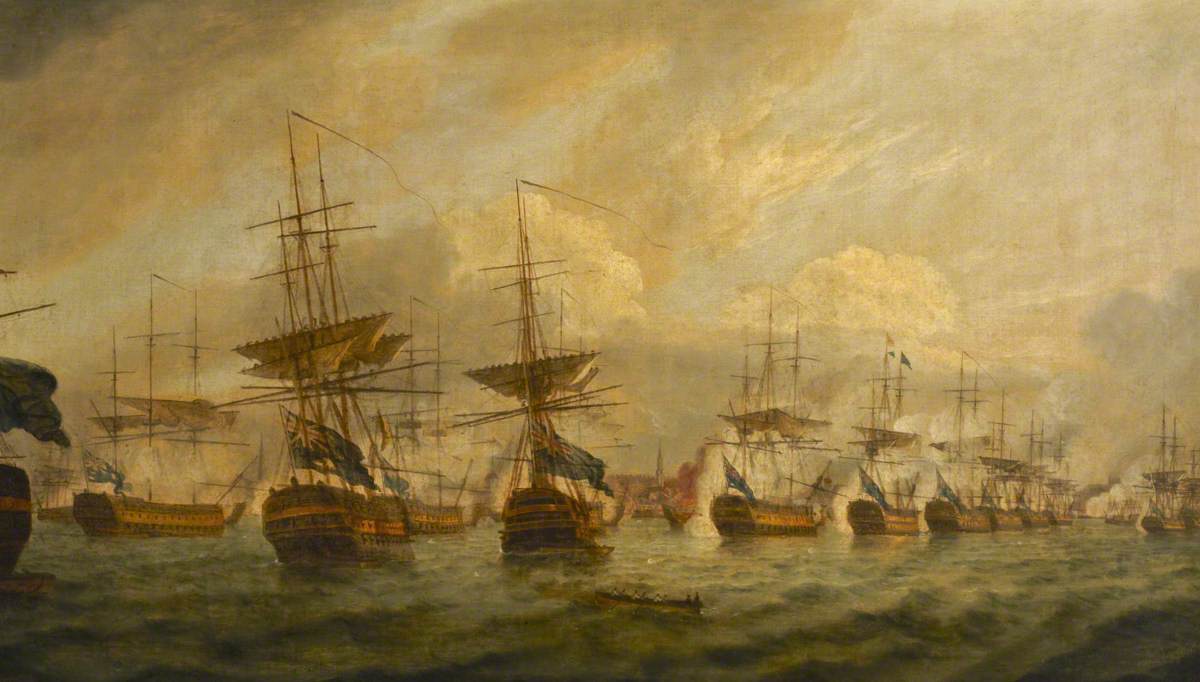 The Battle of Copenhagen, 2 April 1801