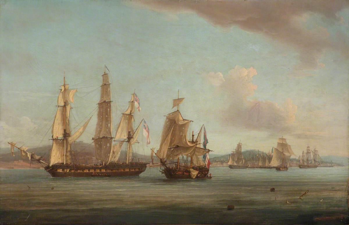 The 'Spartan's' Engagement with a Neapolitan Squadron, 3 May 1810: End of the Action