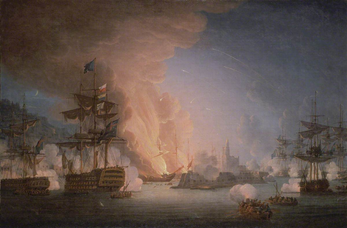 The Bombardment of Algiers, 27 August 1816