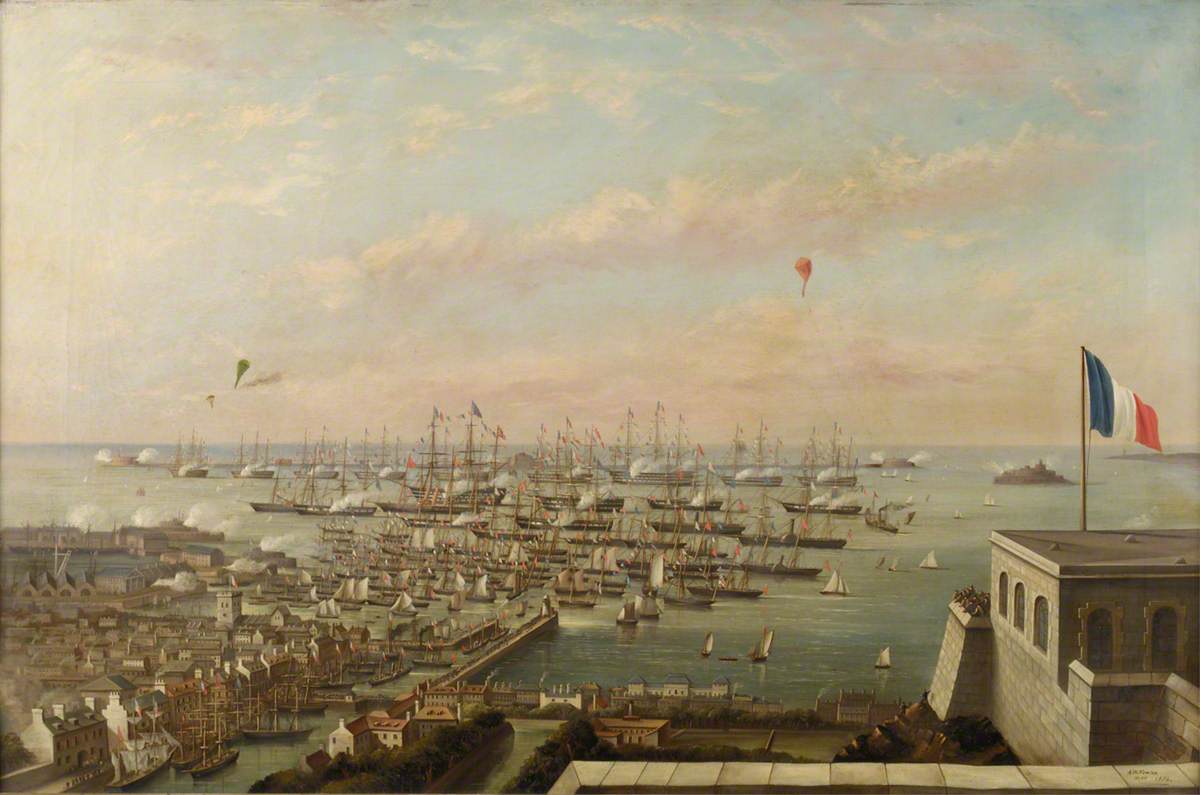 Queen Victoria's Visit to Cherbourg, 12 August 1858
