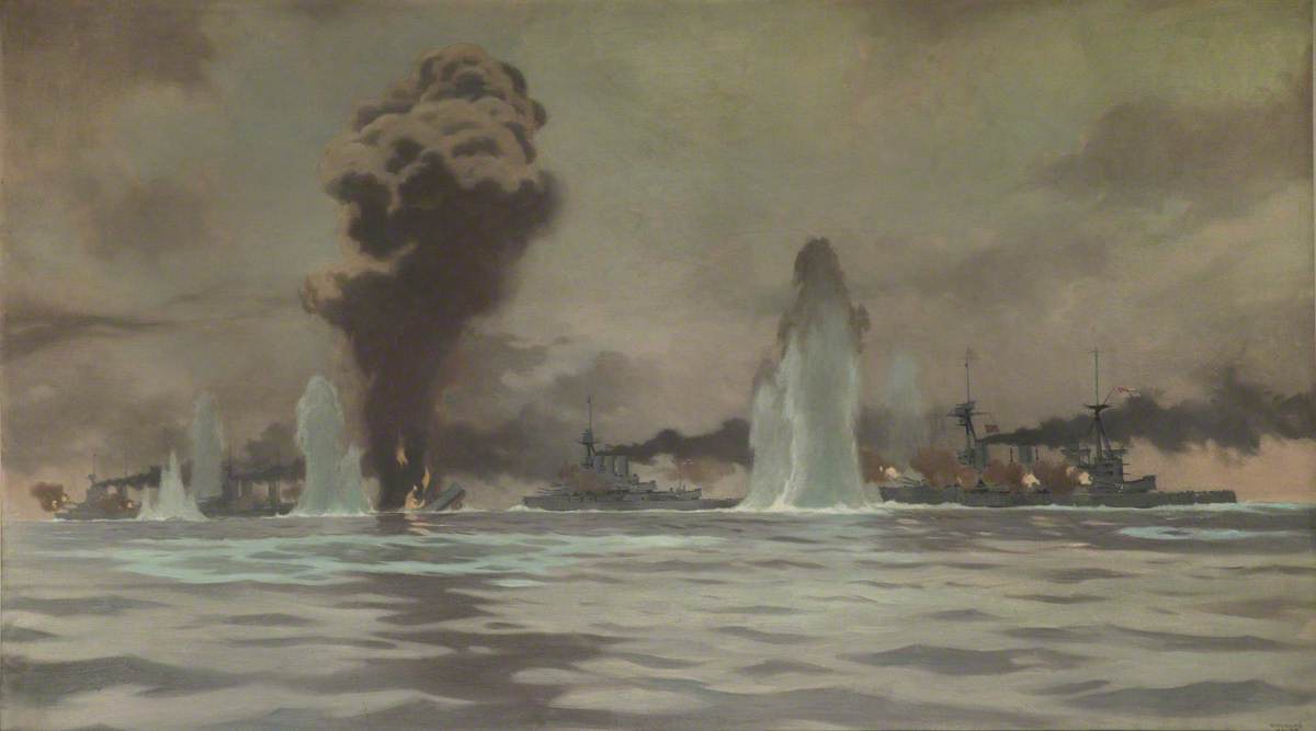 The First Battle Cruiser Squadron at the Battle of Jutland, 31 May 1916