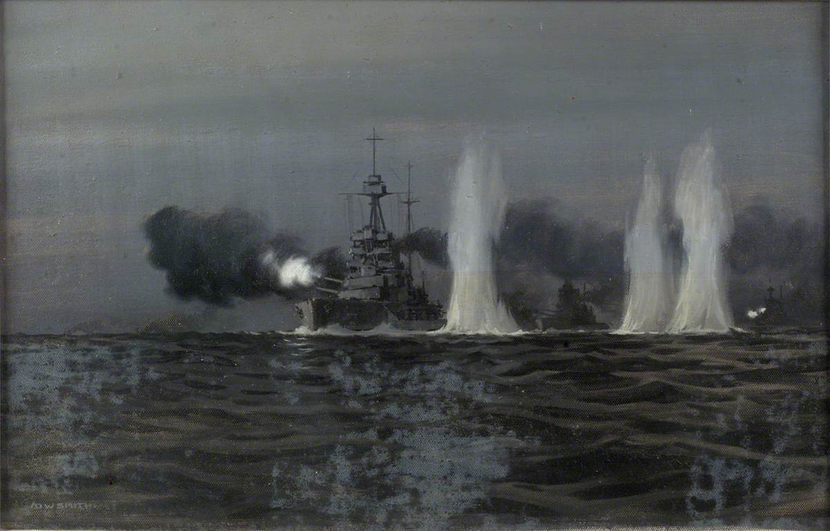 The First Battle Cruiser Squadron at the Battle of Jutland, 31 May 1916