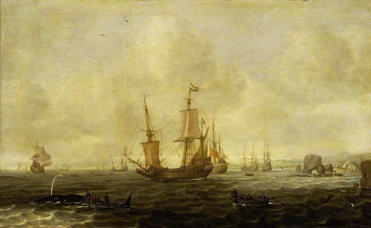 A Dutch Whaling Fleet