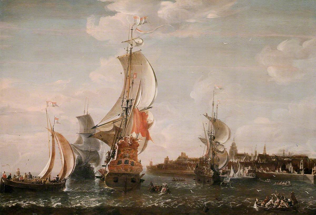 A Zeeland Ship and Other Dutch Vessels off Flushing