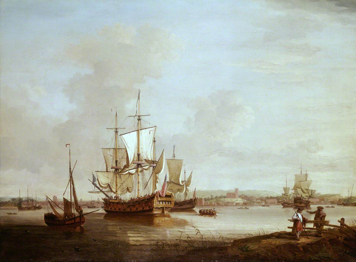 Shipping off Woolwich