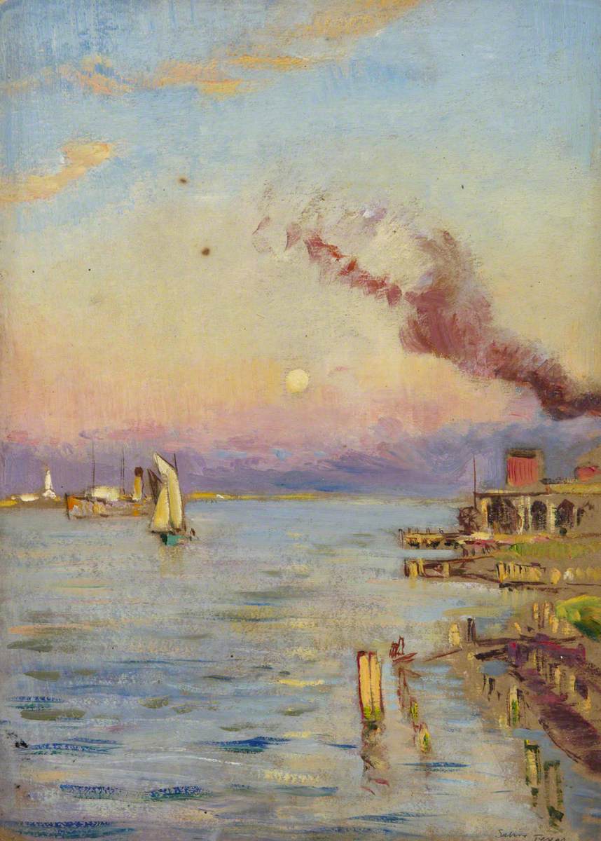 Shipping in an Estuary