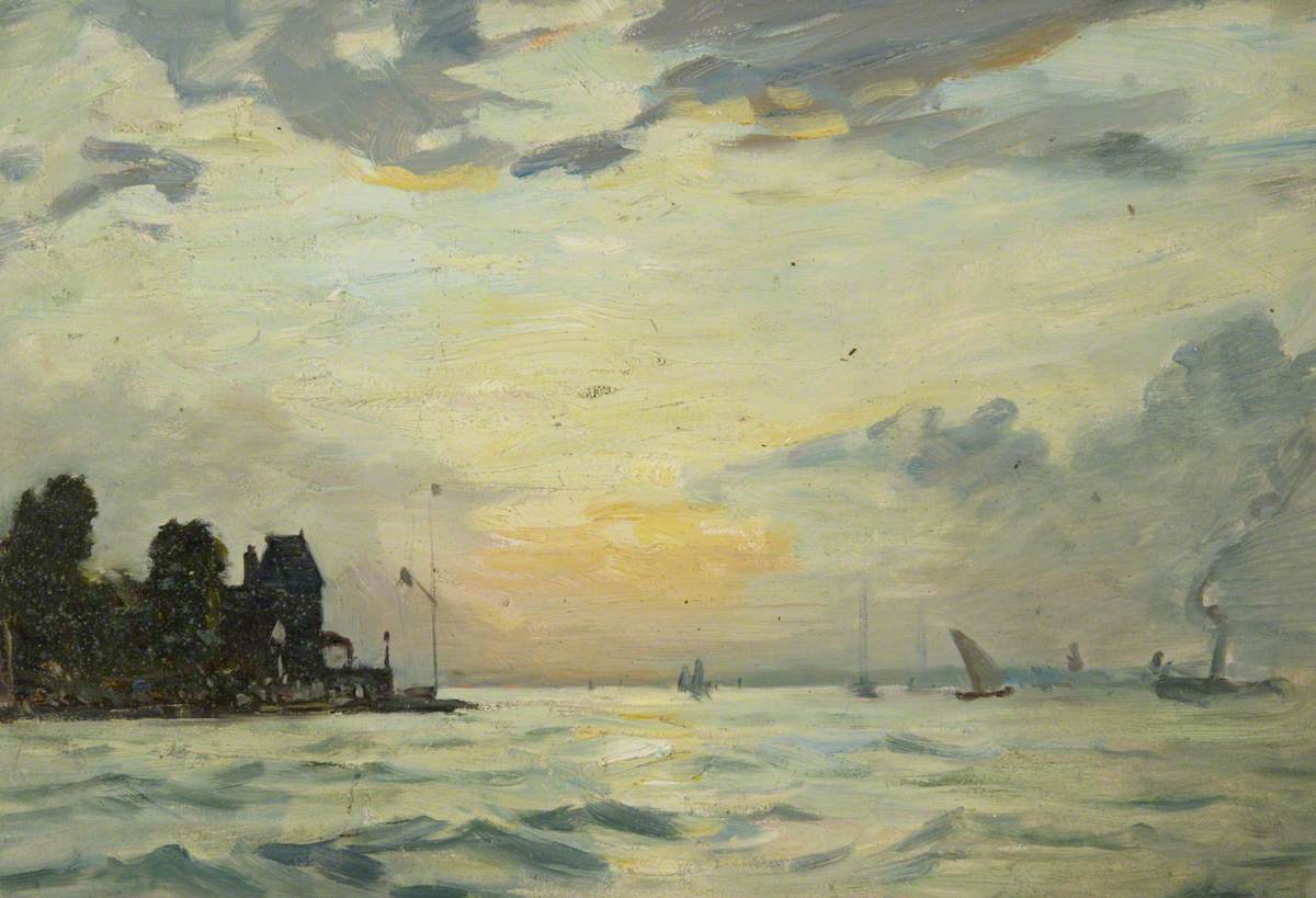 The Royal Yacht Squadron, 1909