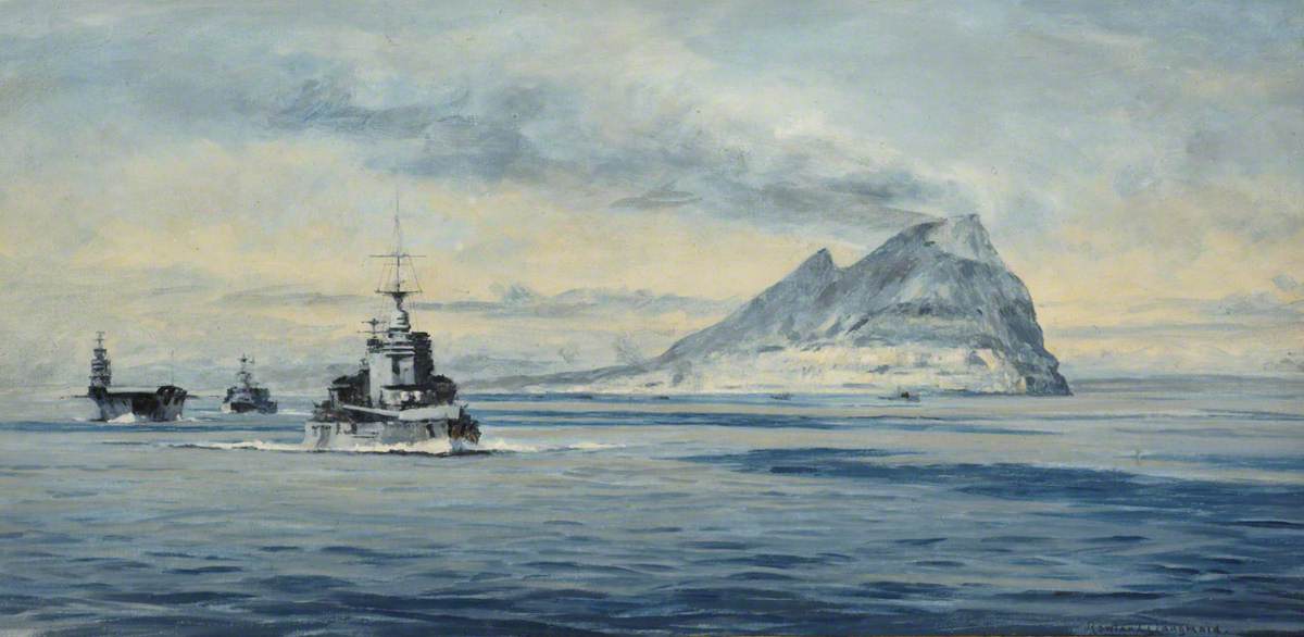Force H off Gibraltar, 1940
