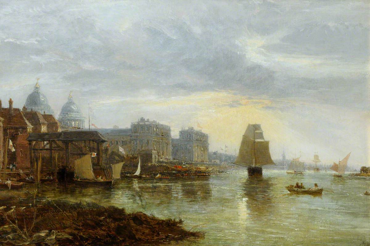 Greenwich Hospital from the East