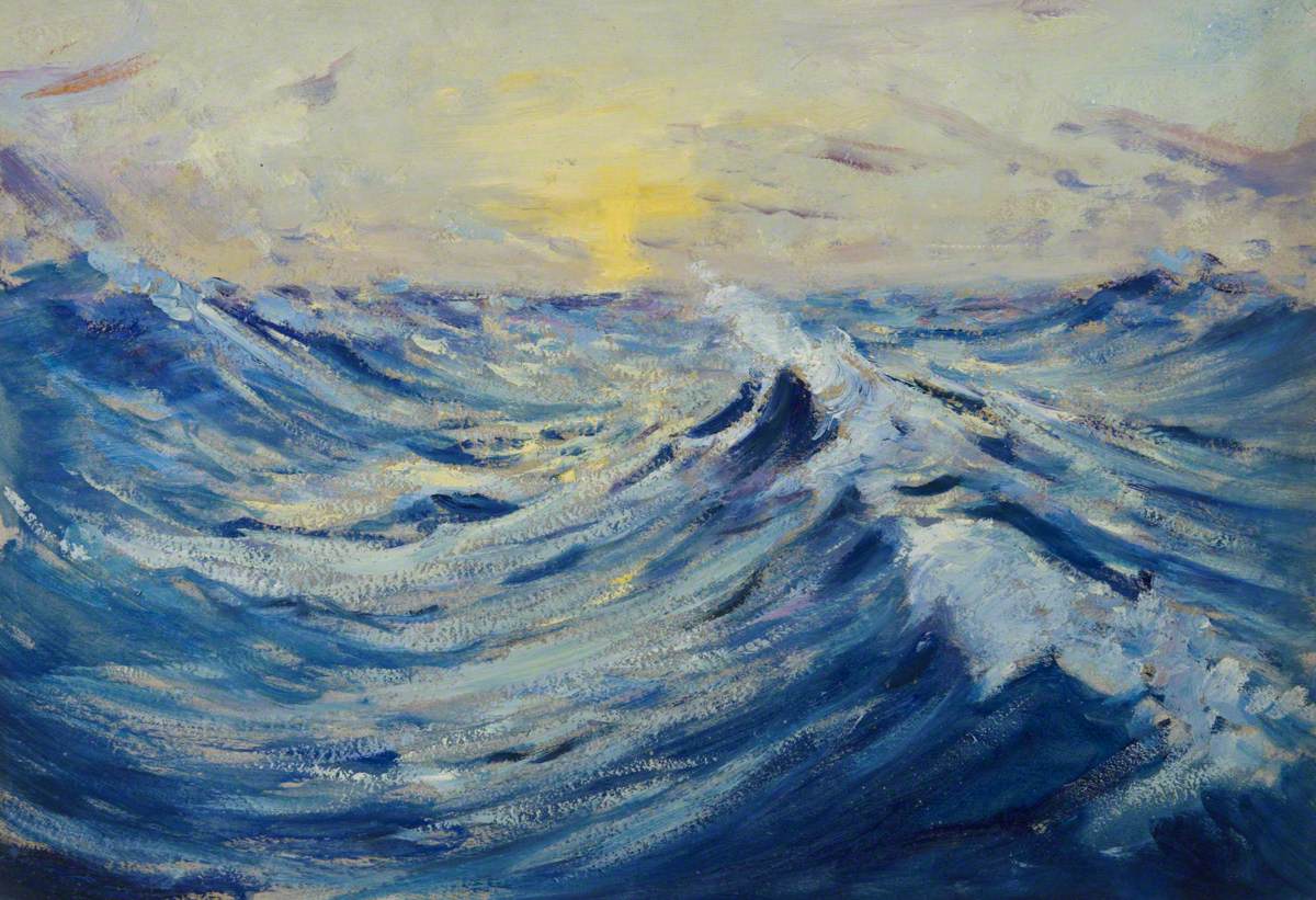 Seascape from the 'Birkdale'