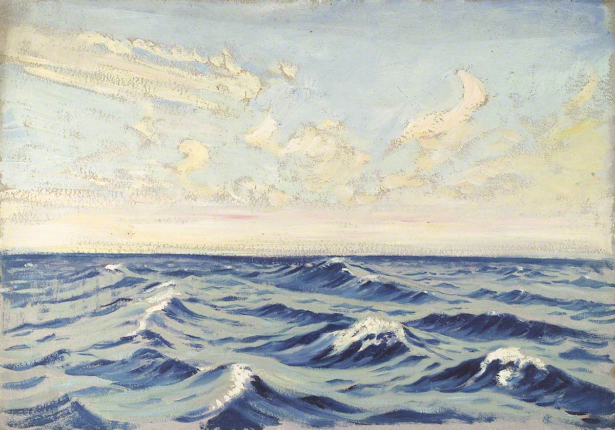 Seascape from the 'Birkdale'
