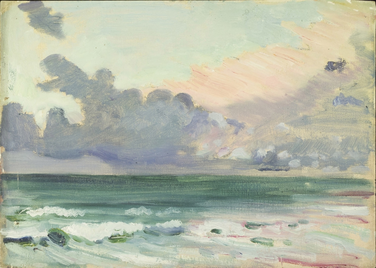 Seascape from the 'Birkdale'