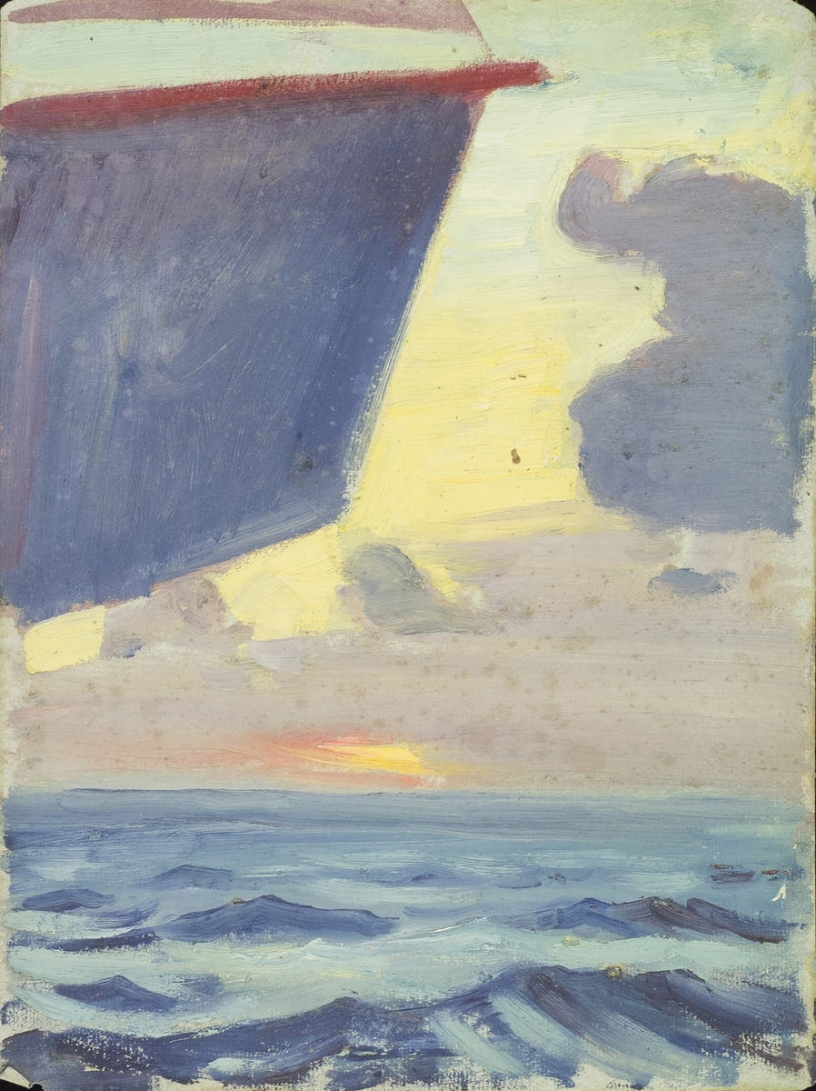 Seascape from the 'Birkdale'
