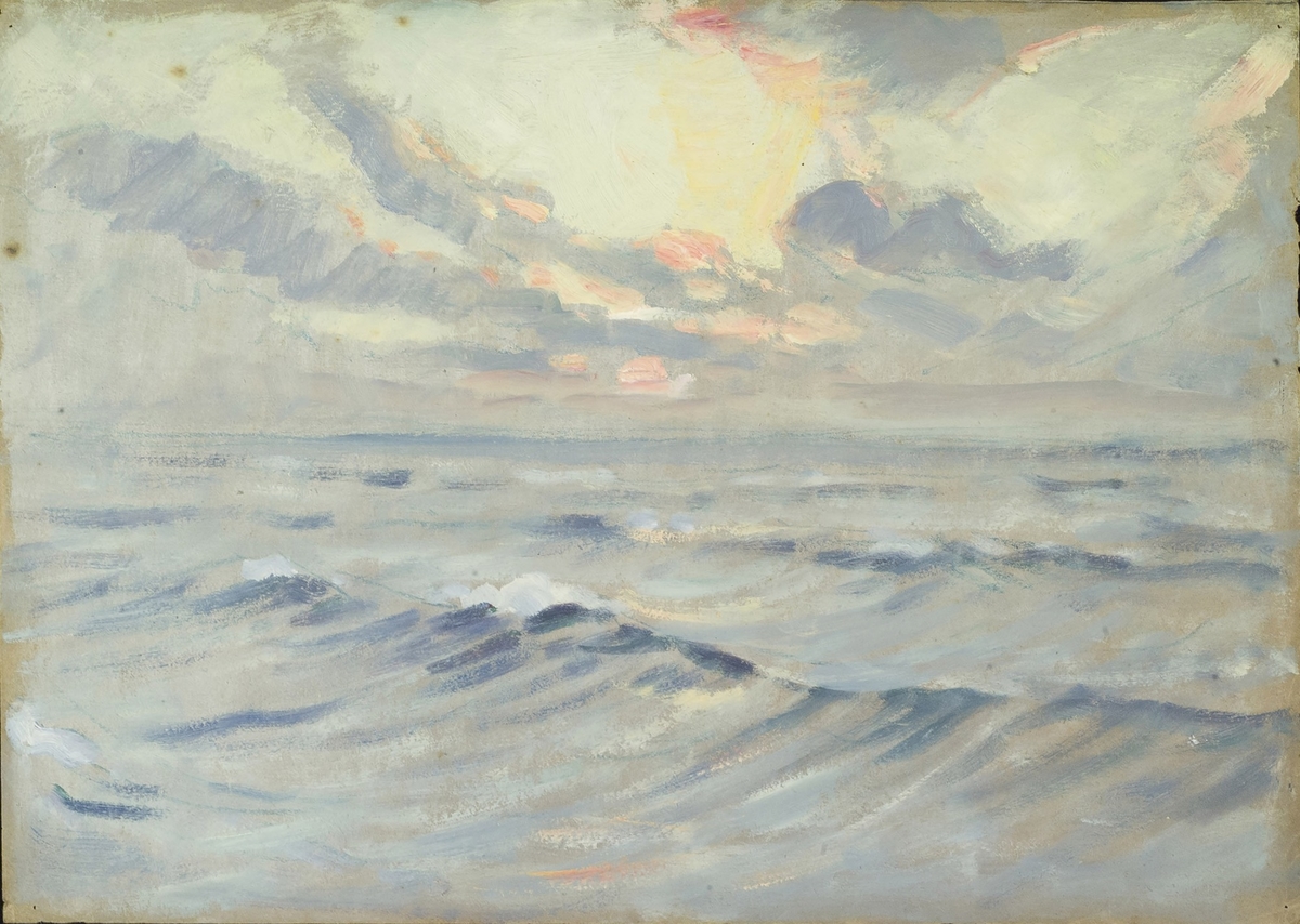 Seascape From The 'birkdale' 