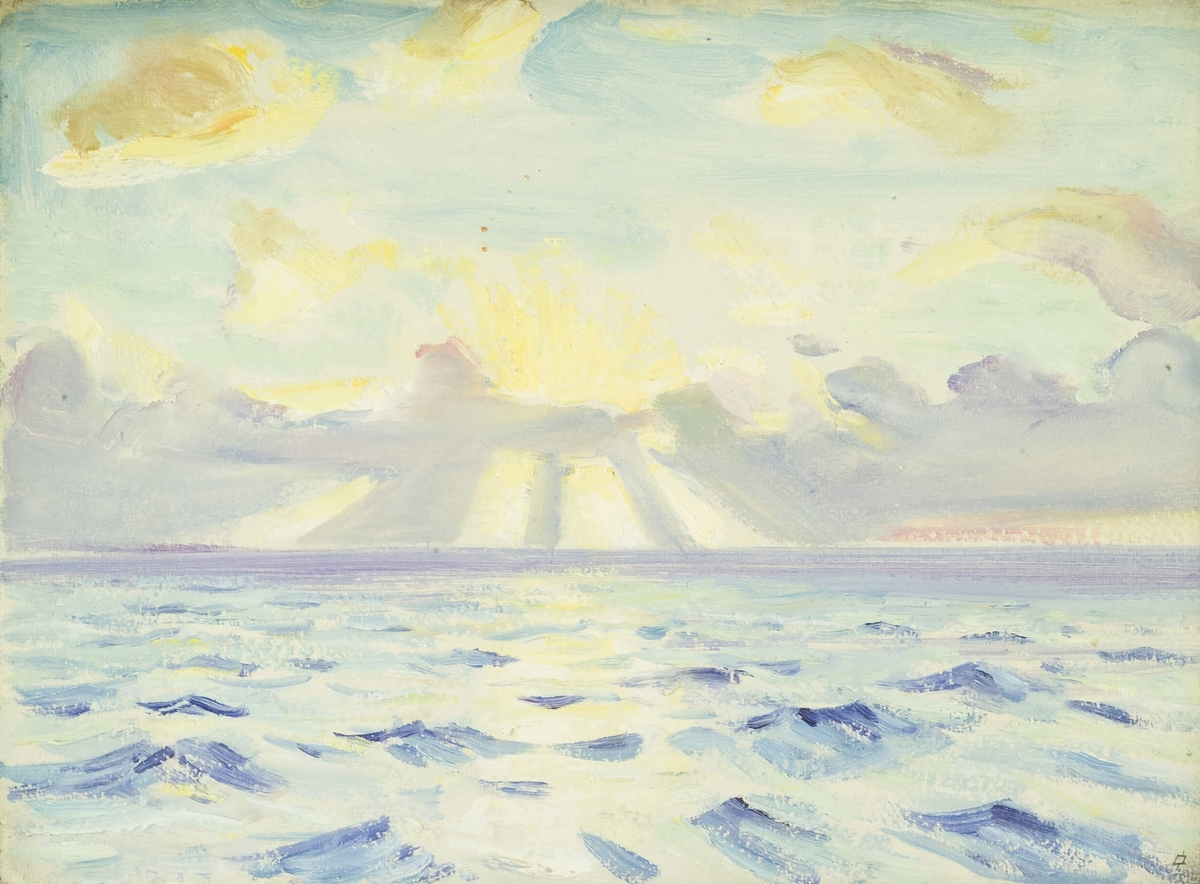 Seascape from the 'Panaghis M. Hadoulis'