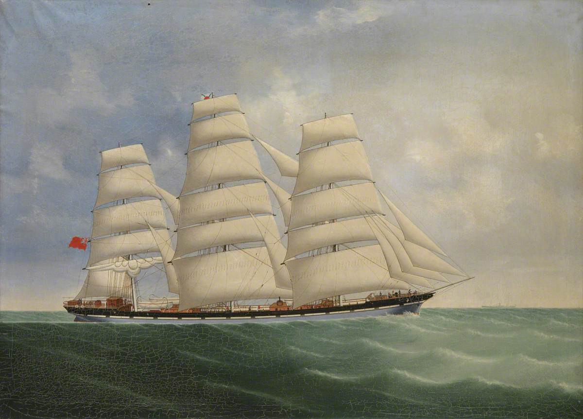 The 'Coolie' Ship 'Volga II'