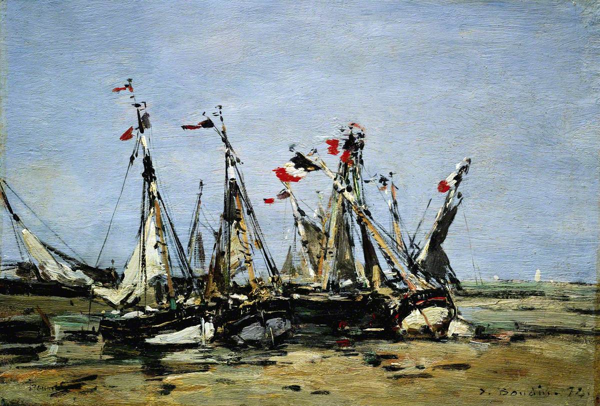 Trouville, Awaiting the Tide