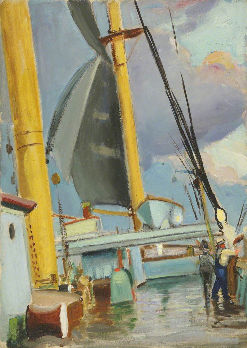 Deck Scene on the 'Birkdale'