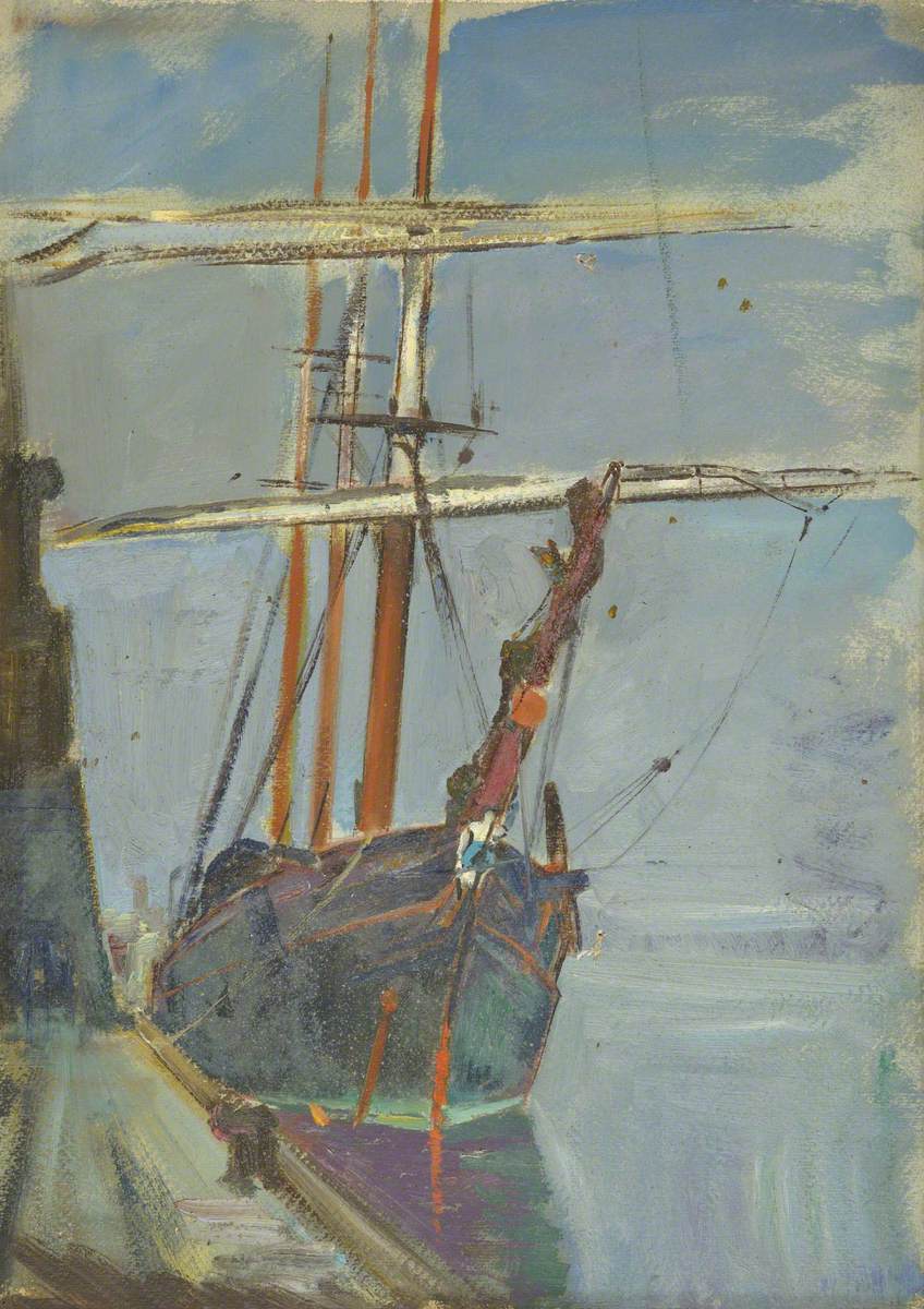 Dock Scene, 'Cutty Sark'