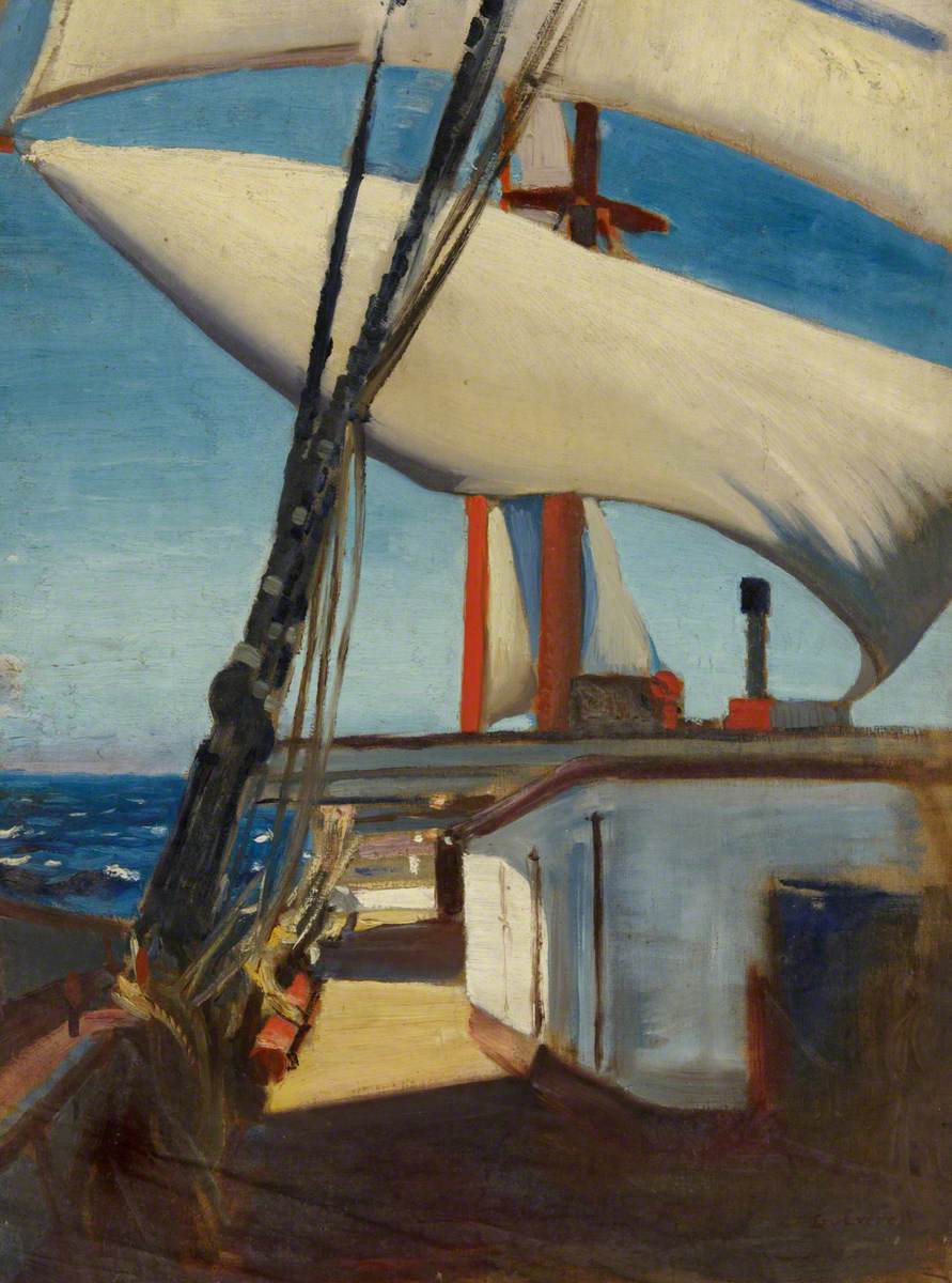 Deck Scene from the 'Birkdale'