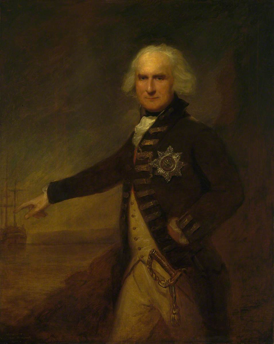 Admiral Alexander Hood (1727–1814), 1st Viscount Bridport