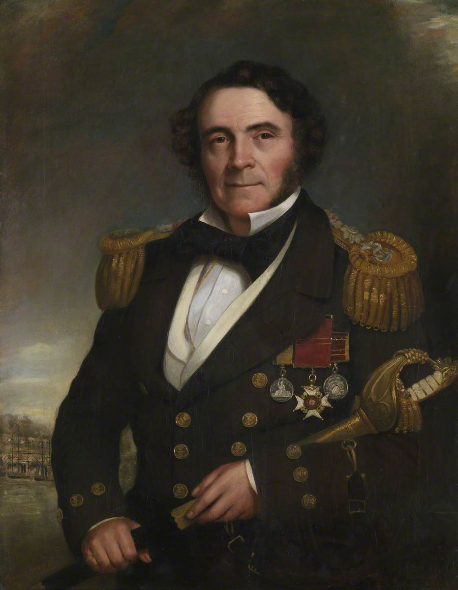 Captain Sir William Hutcheon Hall (1797?–1878)