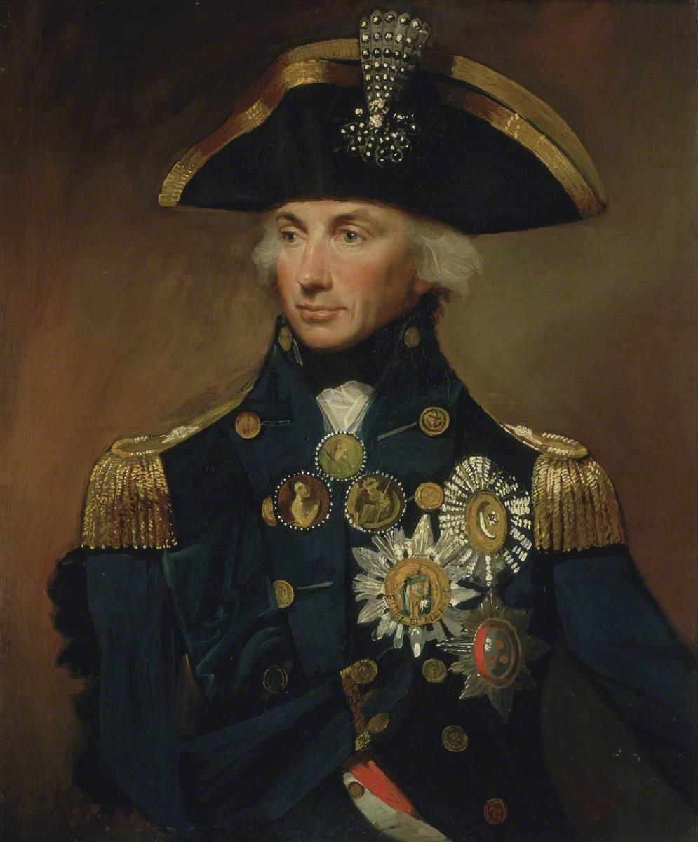 Rear Admiral Sir Horatio Nelson (1758–1805)