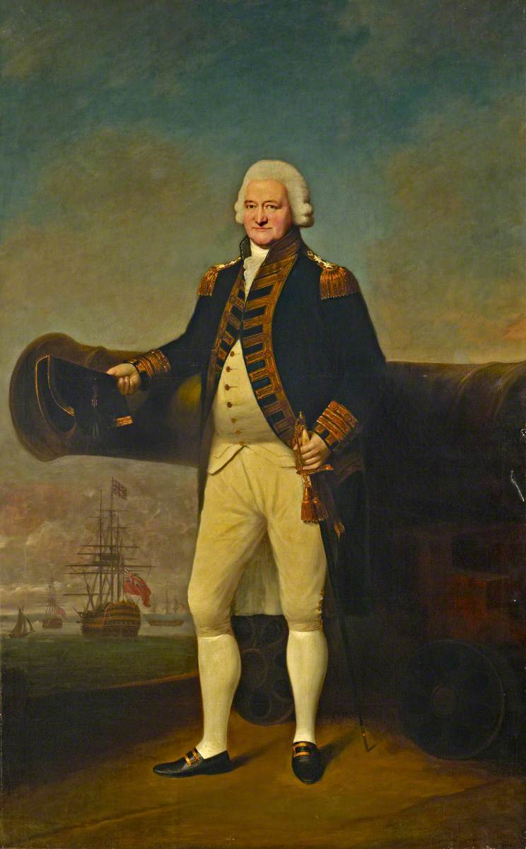 Sir Peter Parker (1721–1811), Bt, Admiral of the Fleet