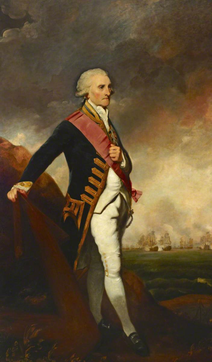 Admiral Lord George Brydges Rodney (1719–1792), 1st Baron Rodney