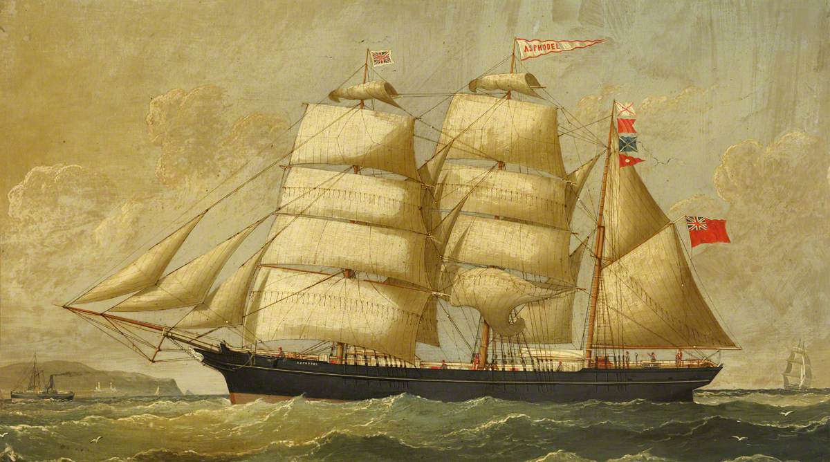 The Barque 'Asphodel' | Art UK