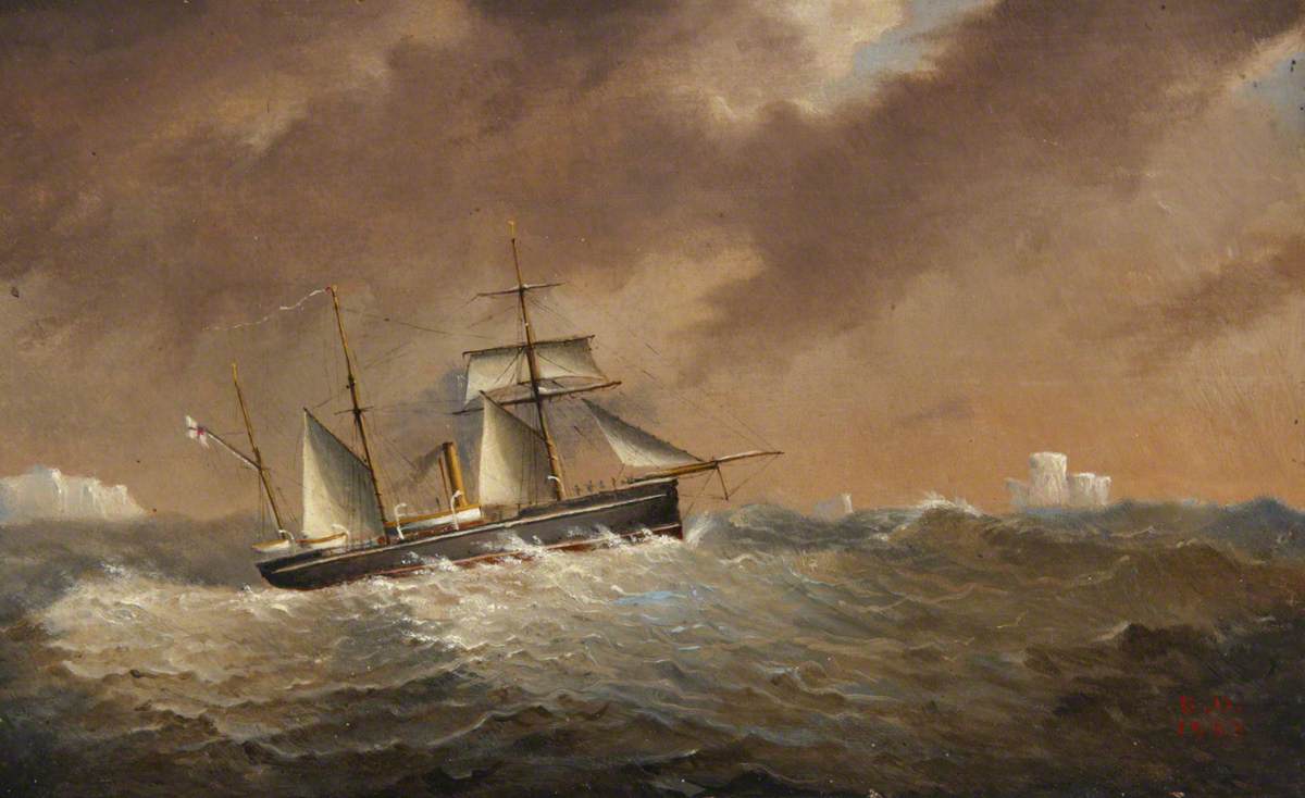 The Gunboat HMS 'Goldfinch'