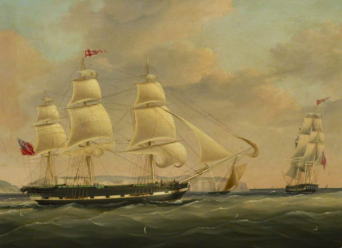 The Ship 'Isabella' at Sea | Art UK