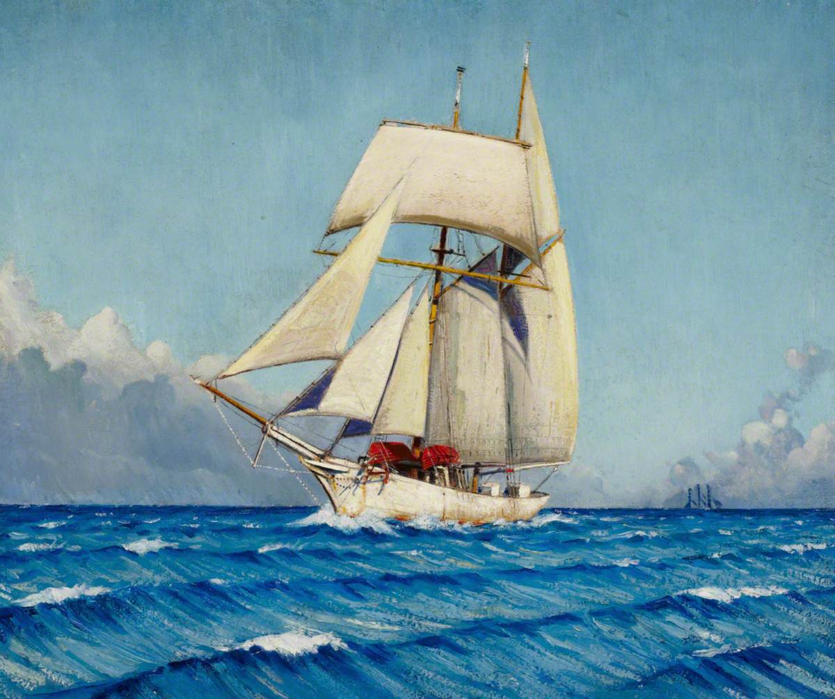 The Topsail Schooner 'Notre Dame de Bonne Nouvelle'