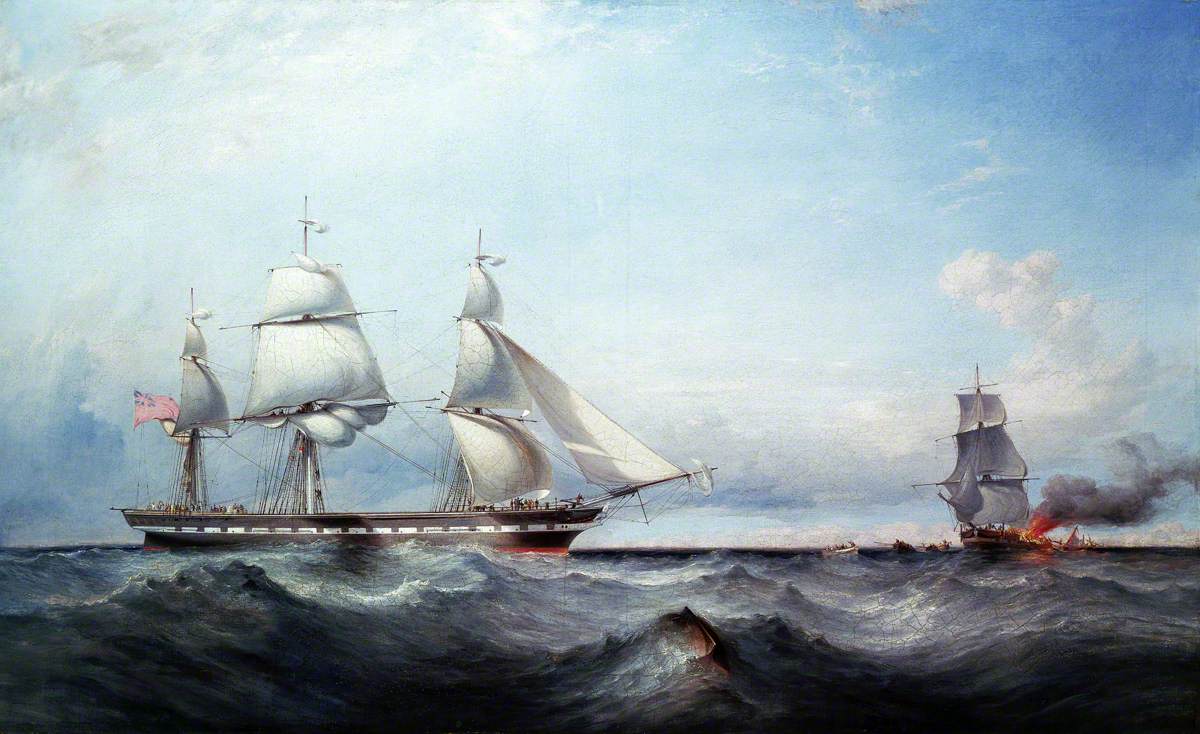 The Ship 'Roxburgh Castle'
