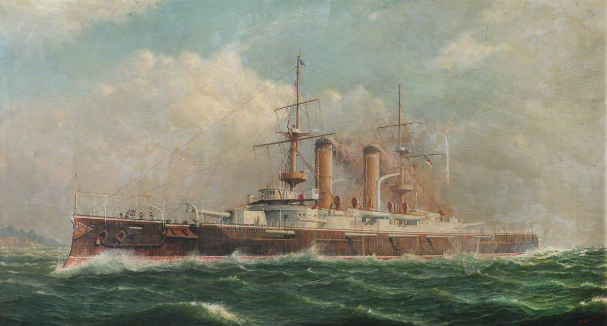 The Chilean Battleship 'Libertad'