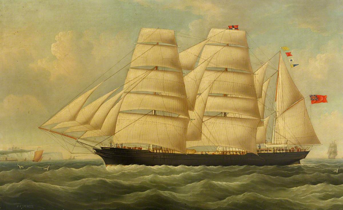 The Barque 'Windward'